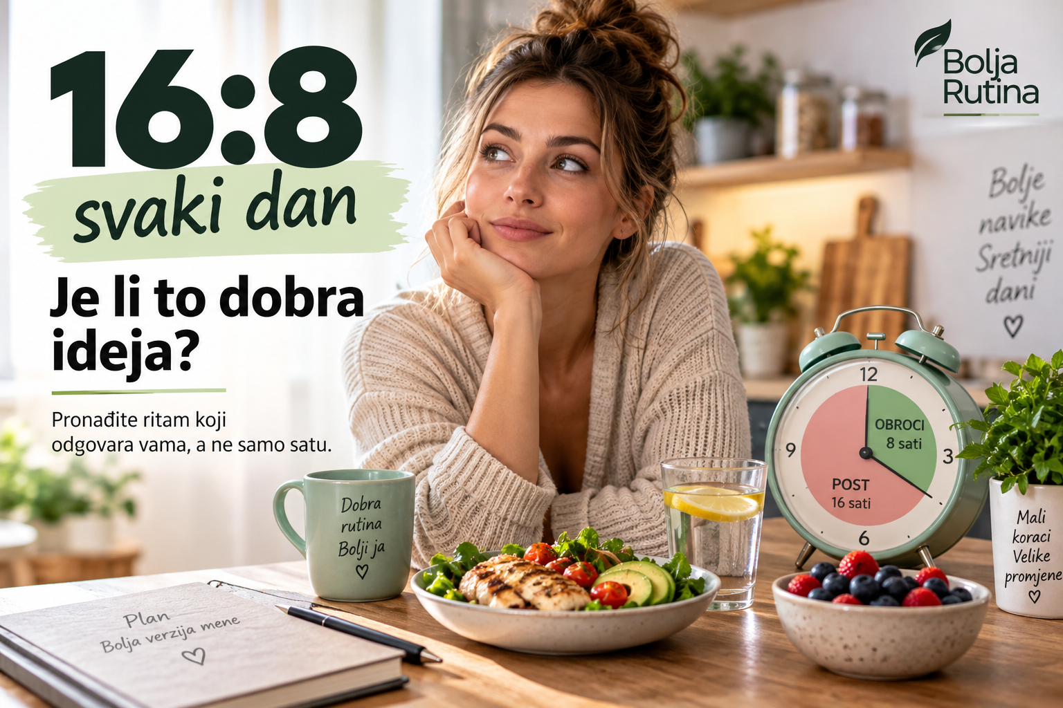 16:8 svaki dan – je li povremeni post svaki dan dobra ideja