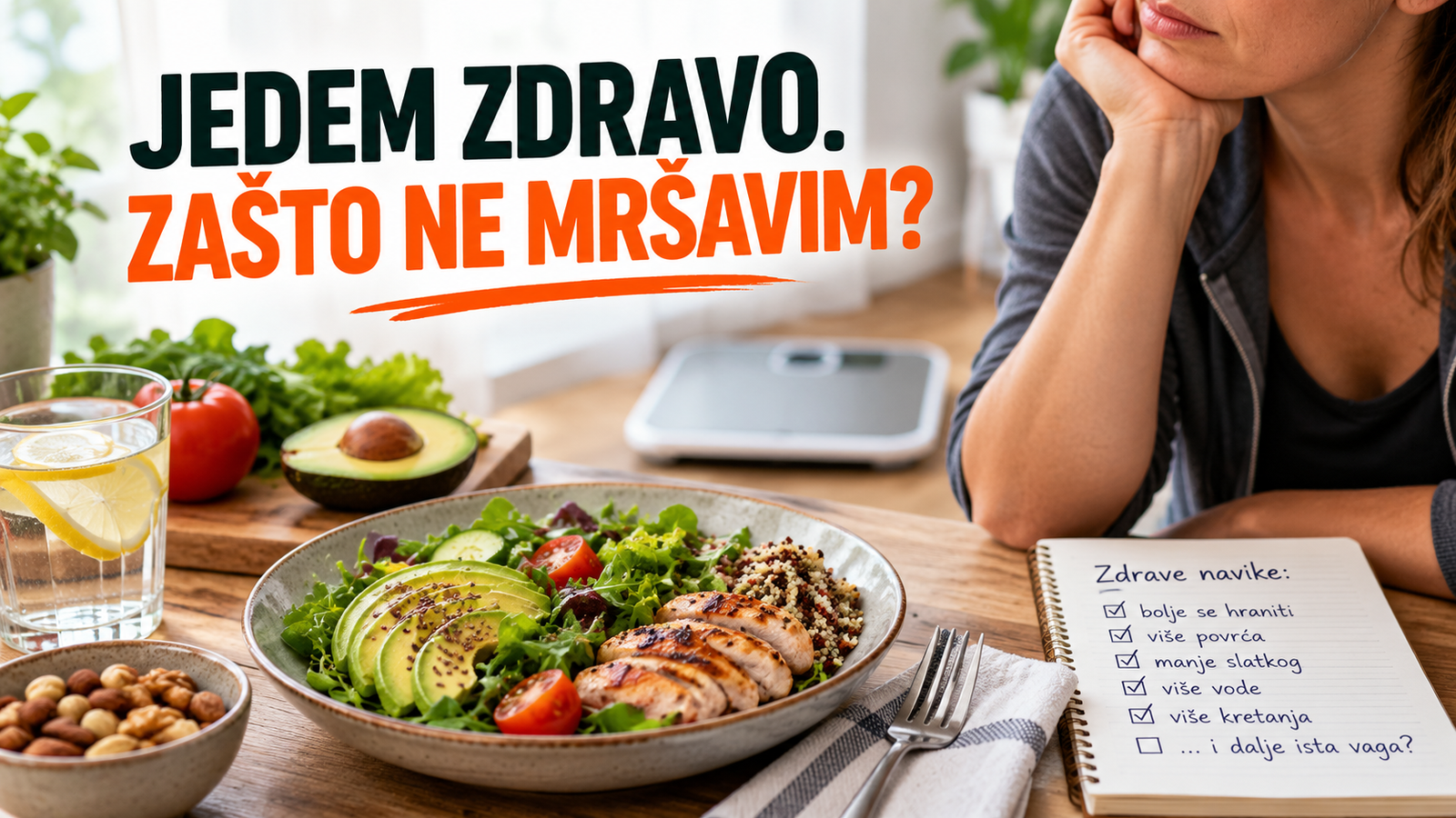 Jedem zdravo ali ne mršavim – zdrava prehrana i kontrola težine